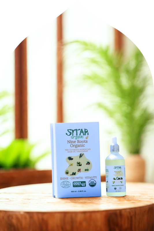 Nine Roots Organic Hair Oil – 9 Botanical Oils Blend